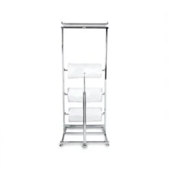 RACK FORCE Industrial Poly Garment Three-Roll Bagger - 30" X 74" X 18"