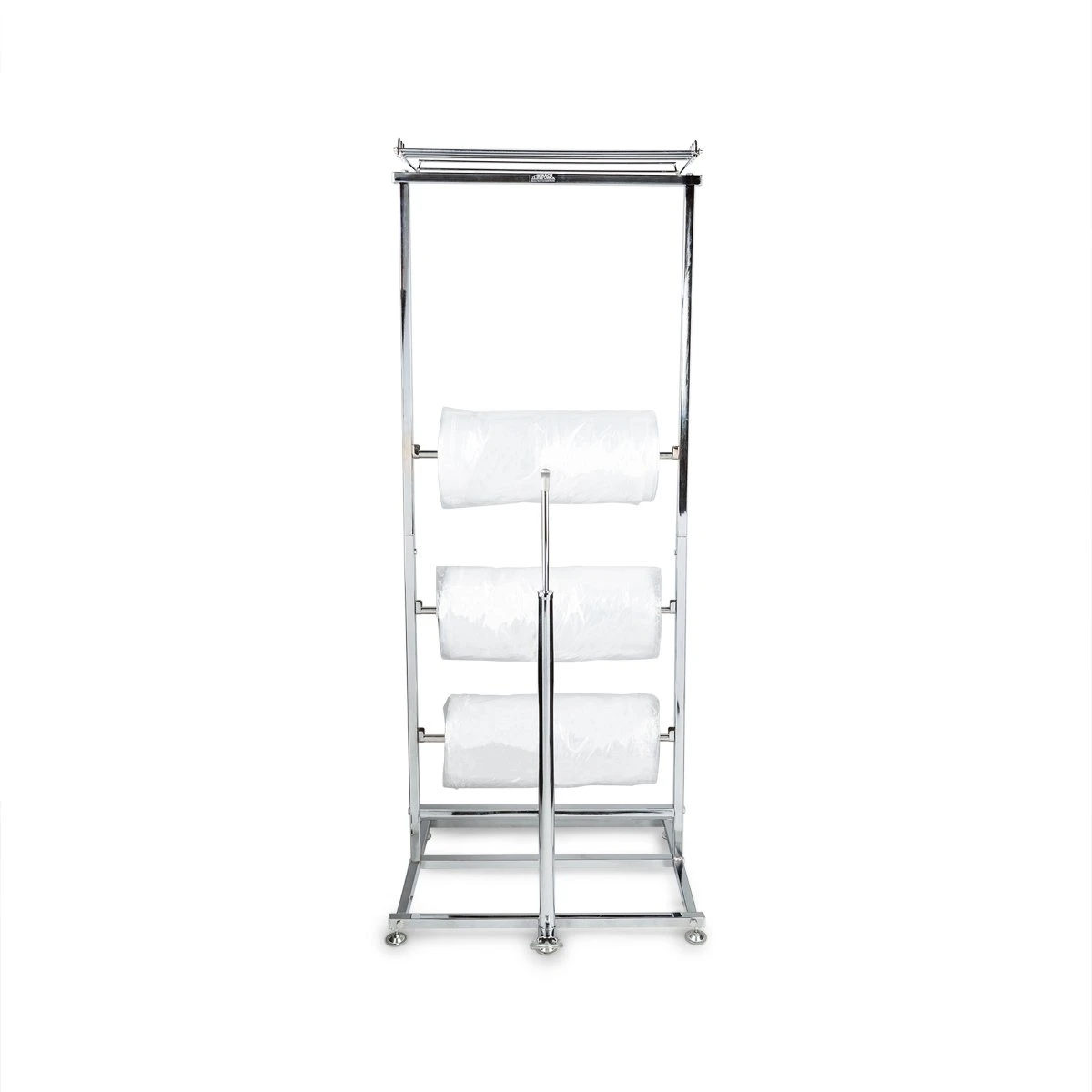 RACK FORCE Industrial Poly Garment Three-Roll Bagger - 30" X 74" X 18" 3 RACK FORCE Industrial Poly Garment Three-Roll Bagger - 30" X 74" X 18"