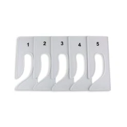Numerical (1-31) King Size Rack Dividers Set - 9 5/16" X 3 3/4"