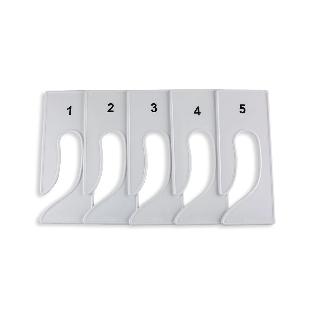 Numerical (1-31) King Size Rack Dividers Set - 9 5/16" X 3 3/4" 3 Numerical (1-31) King Size Rack Dividers Set - 9 5/16" X 3 3/4"