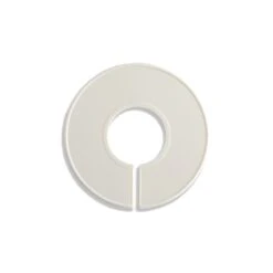 Blank Circular Rack Divider - 3 1/2" - White