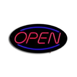 "Open" LED Sign - 18 3/4" X 9 1/2" X 1"