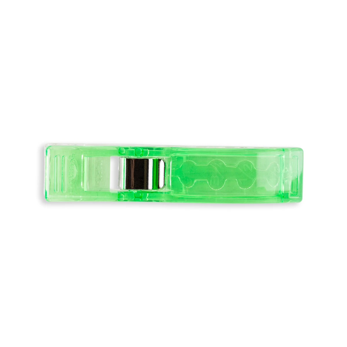 Clover Jumbo Wonder Clips - 2 1/4" X 1/2" - 24/Pack - Green/Silver 4 Clover Jumbo Wonder Clips - 2 1/4" X 1/2" - 24/Pack - Green/Silver - Image 2