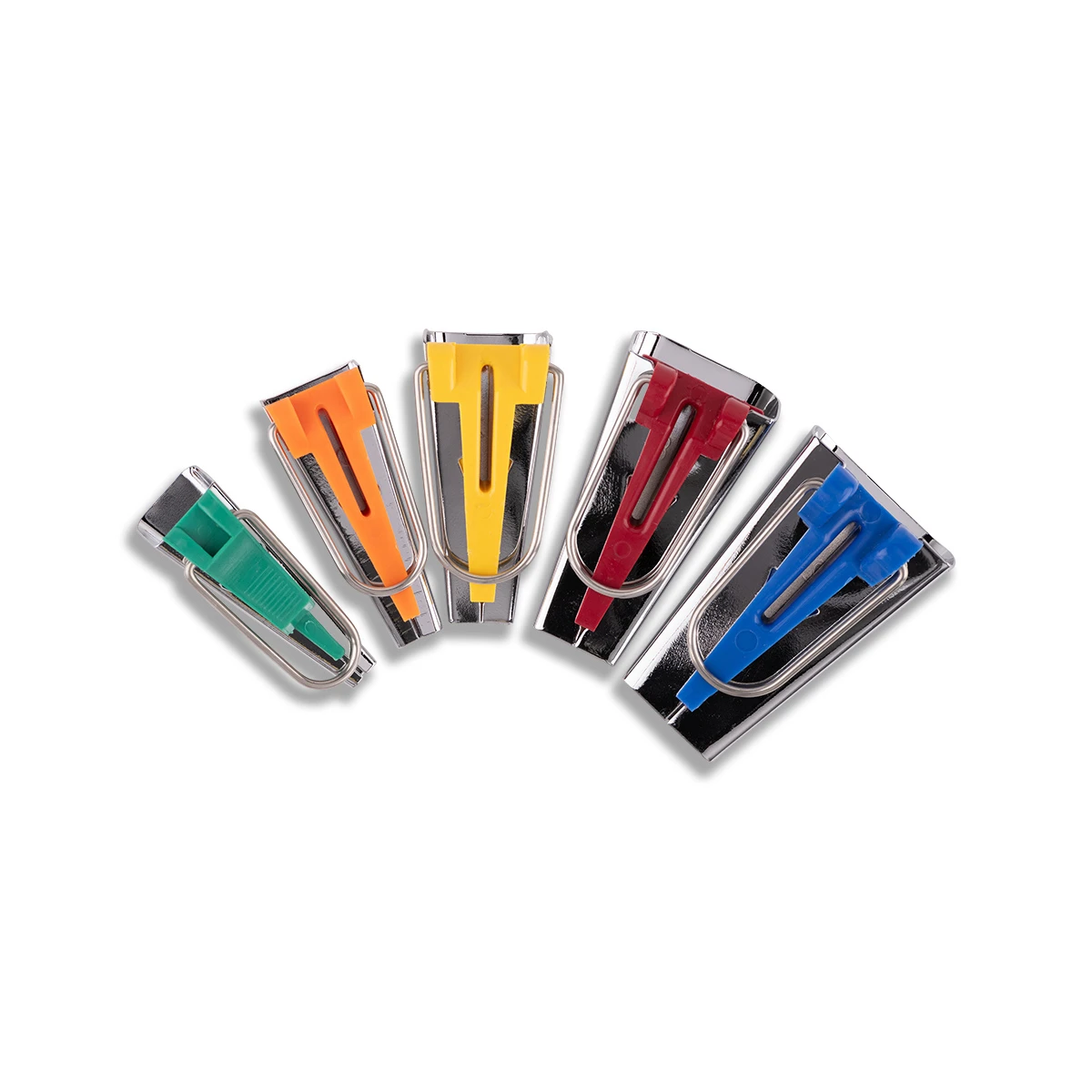 5pcs Bias Tape Maker Set - Assorted Colors 4 5pcs Bias Tape Maker Set - Assorted Colors - Image 2